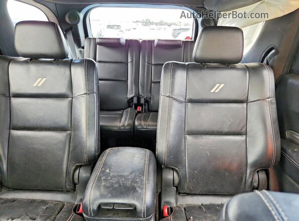 1C4SDJET2JC174089 2018 DODGE DURANGO Gray Rear seats view