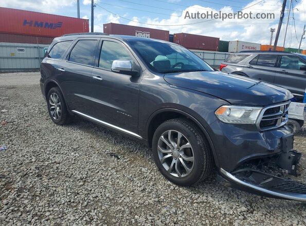 1C4SDJET2JC174089 2018 DODGE DURANGO Gray Front right