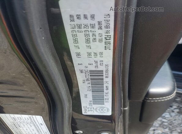 1C4SDJET2JC174089 2018 DODGE DURANGO Gray VIN sticker view