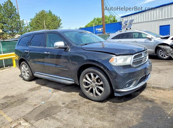1C4SDJET3HC871880 2017 DODGE DURANGO Black Delantero derecho