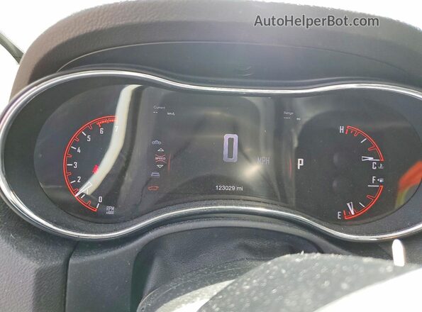 1C4SDJET3HC871880 2017 DODGE DURANGO Black Vista del cuadro de instrumentos