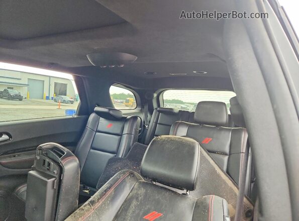 1C4SDJET4PC550803 2023 DODGE DURANGO Black Rear seats view