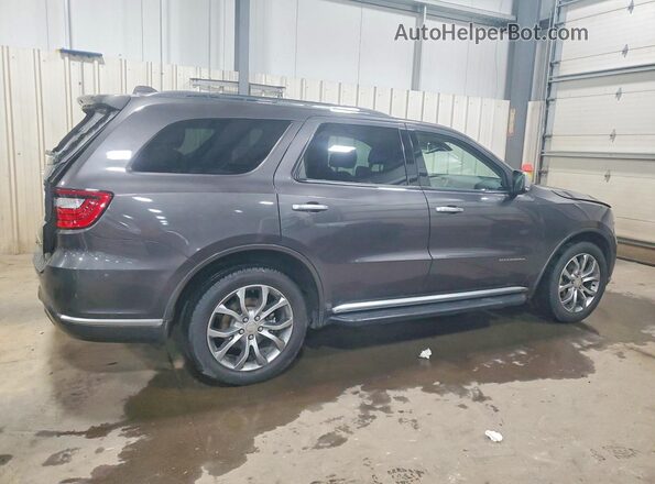 1C4SDJET5GC485976 2016 DODGE DURANGO Gray Trasero derecho