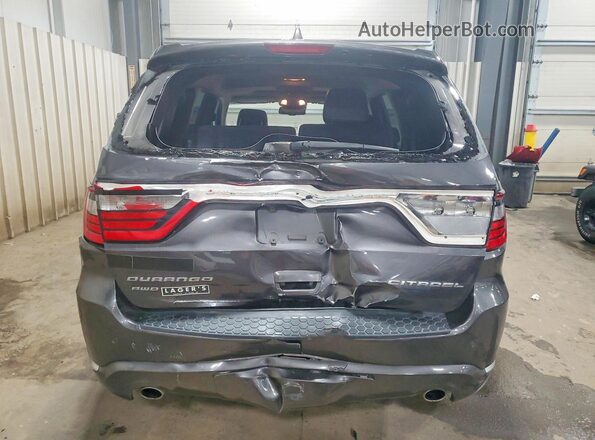 1C4SDJET5GC485976 2016 DODGE DURANGO Gray Vista trasera