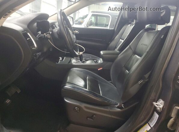 1C4SDJET5GC485976 2016 DODGE DURANGO Gray Vista interior delantera