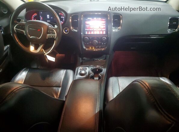 1C4SDJET5GC485976 2016 DODGE DURANGO Gray Vista del salpicadero