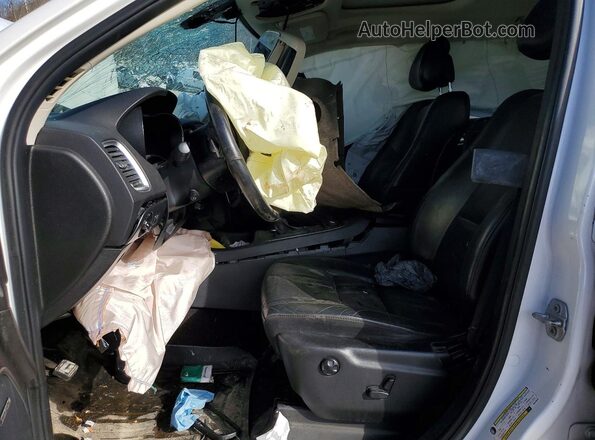 1C4SDJET6KC576246 2019 DODGE DURANGO White Вид салону спереду