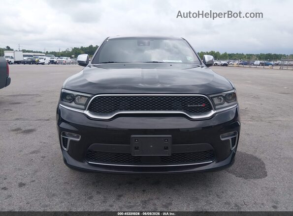 1C4SDJET6MC573530 2021 DODGE DURANGO Black Vista del cuadro de instrumentos