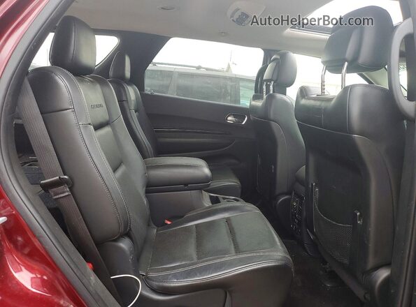 1C4SDJET7HC664828 2017 DODGE DURANGO Бордовый Вид задней части салона