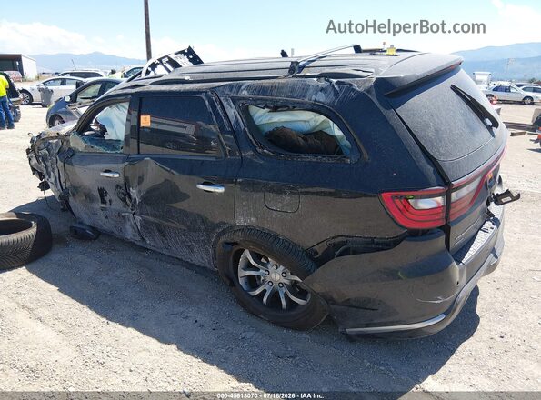 1C4SDJET8HC752934 2017 DODGE DURANGO Черный Задняя левая четверть