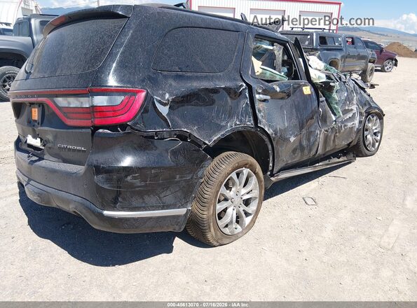 1C4SDJET8HC752934 2017 DODGE DURANGO Черный Задняя правая четверть