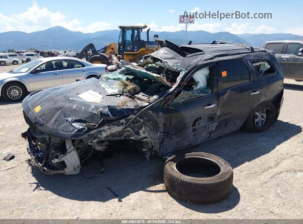 1C4SDJET8HC752934 2017 DODGE DURANGO Черный Передняя левая четверть