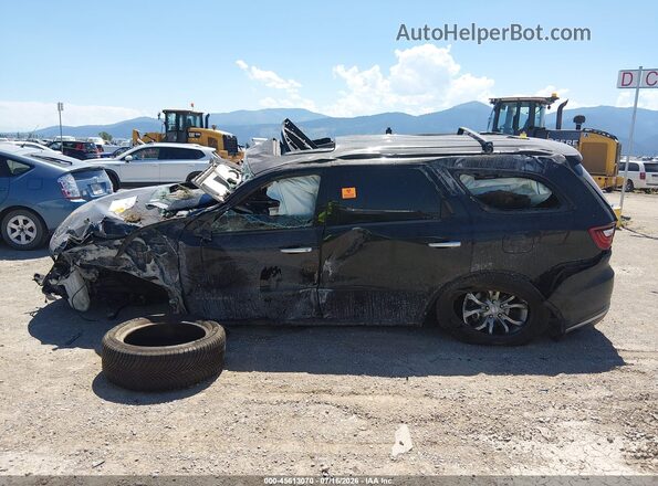 1C4SDJET8HC752934 2017 DODGE DURANGO Черный Вид задней части салона