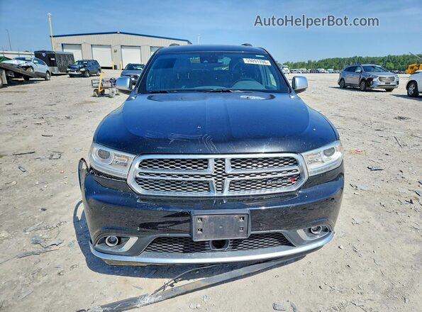 1C4SDJET9HC879076 2017 DODGE DURANGO Black Դիմացի տեսք