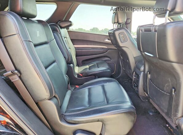 1C4SDJET9HC879076 2017 DODGE DURANGO Black Սալոնի հետևի տեսք