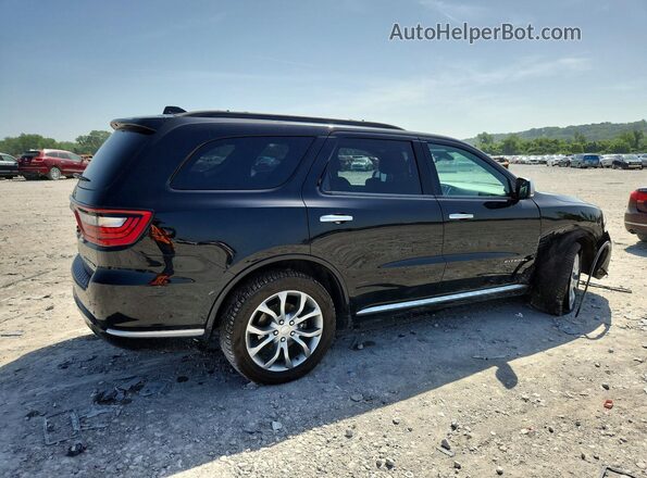 1C4SDJET9HC879076 2017 DODGE DURANGO Black Հետևի աջ
