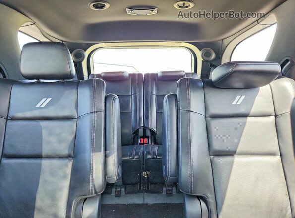1C4SDJET9HC879076 2017 DODGE DURANGO Black Հետևի նստատեղերի տեսք