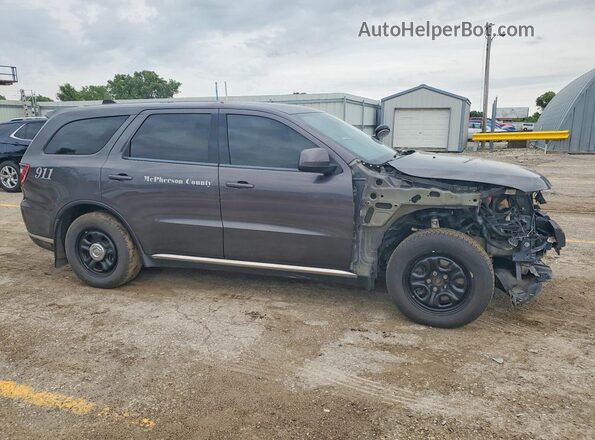 1C4SDJFT2MC697096 2021 DODGE DURANGO Charcoal Front right