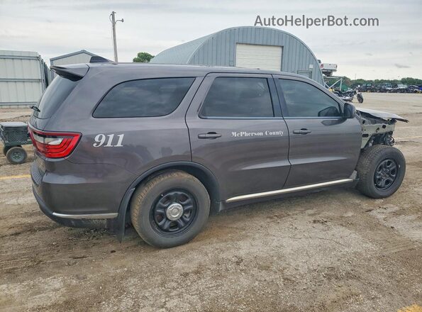 1C4SDJFT2MC697096 2021 DODGE DURANGO Charcoal Rear right