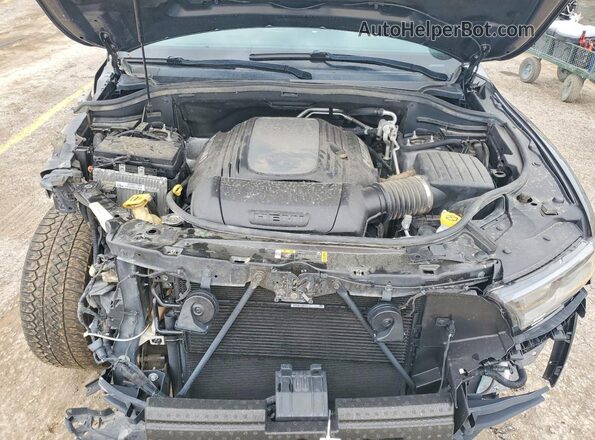 1C4SDJFT2MC697096 2021 DODGE DURANGO Charcoal Engine compartment view