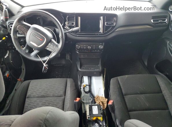 1C4SDJFT3RC138485 2024 DODGE DURANGO White Dashboard view