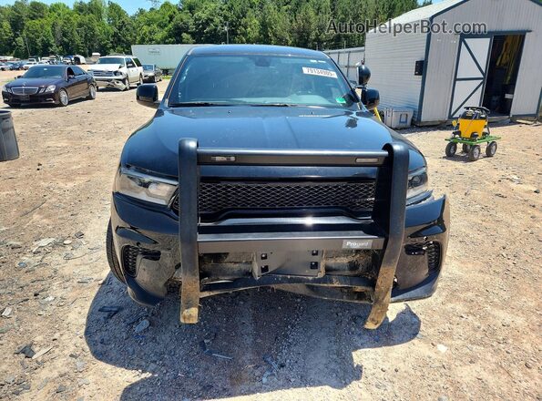 1C4SDJFT3RC198203 2024 DODGE DURANGO Black Դիմացի տեսք