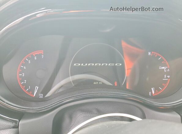 1C4SDJFT4TC166271 2026 DODGE DURANGO Black Vista del cuadro de instrumentos