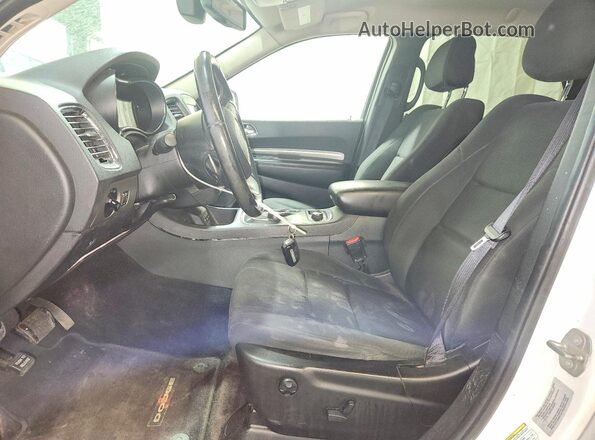 1C4SDJFT5GC370177 2016 DODGE DURANGO White Vista interior delantera