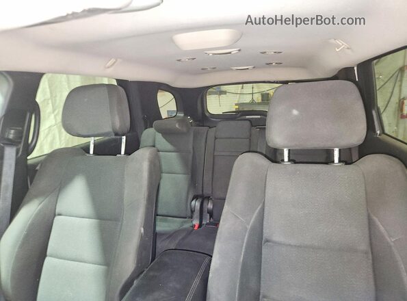 1C4SDJFT5GC370177 2016 DODGE DURANGO White Vista de los asientos traseros