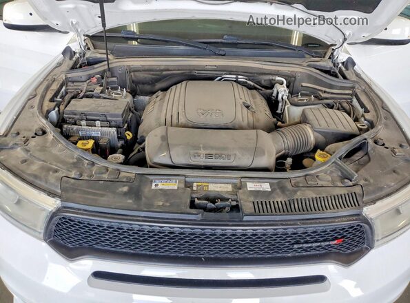 1C4SDJFT5LC381643 2020 DODGE DURANGO White Vista del compartimento del motor