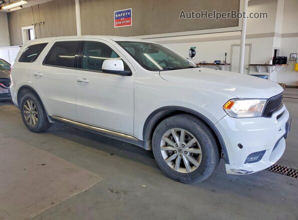 1C4SDJFT5LC381643 2020 DODGE DURANGO White Delantero derecho