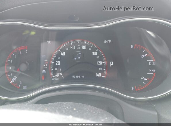 1C4SDJFT6GC403221 2016 DODGE DURANGO White Հետևի նստատեղերի տեսք