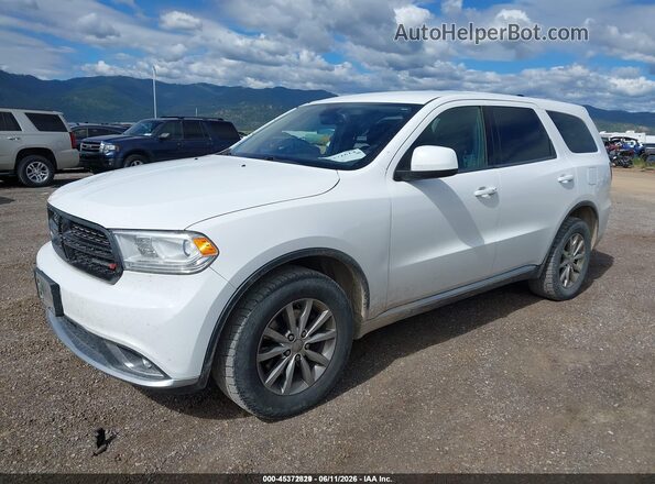 1C4SDJFT6GC403221 2016 DODGE DURANGO White Առջևի ձախ երեք քառորդ տեսարան