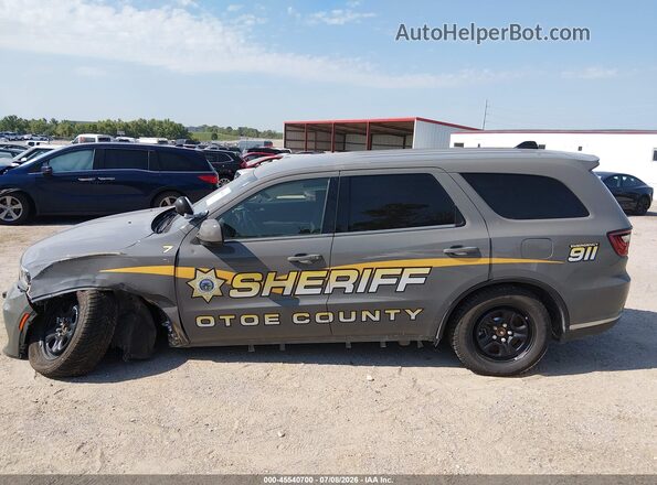 1C4SDJFT6MC864835 2021 DODGE DURANGO Gray 