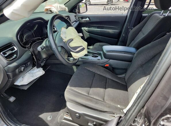 1C4SDJFT6SC501769 2025 DODGE DURANGO Black წინა სალონის ხედი