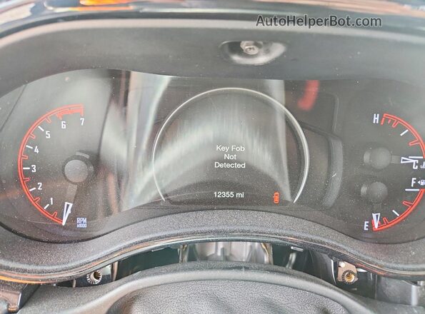 1C4SDJFT6SC501769 2025 DODGE DURANGO Black ხელსაწყოთა პანელის ხედი
