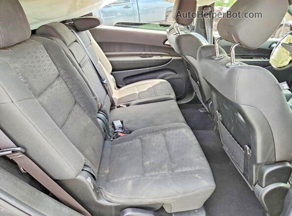 1C4SDJFT6SC501769 2025 DODGE DURANGO Black უკანა სალონის ხედი