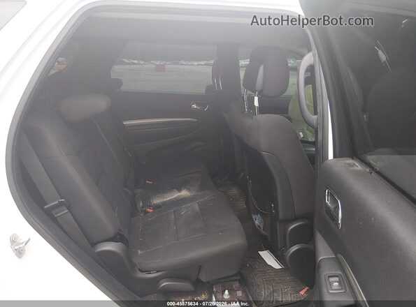 1C4SDJFT8HC637880 2017 DODGE DURANGO White Vista de la etiqueta del VIN