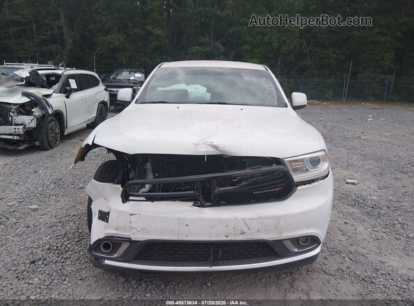 1C4SDJFT8HC637880 2017 DODGE DURANGO White Vista del cuadro de instrumentos