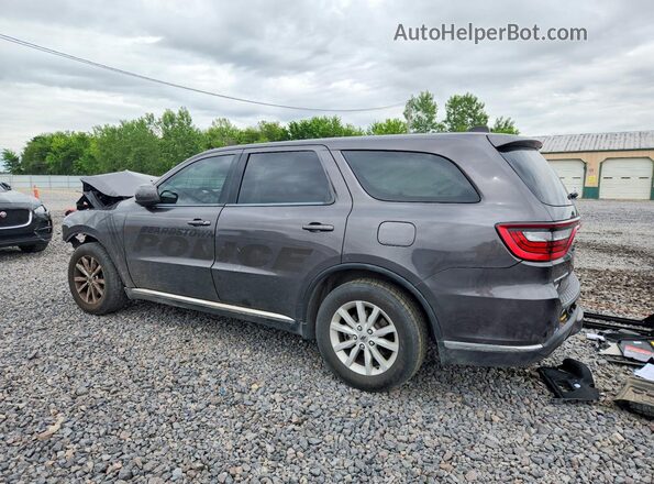 1C4SDJFT9LC346202 2020 DODGE DURANGO Gray Trasero izquierdo