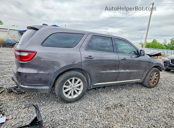 1C4SDJFT9LC346202 2020 DODGE DURANGO Gray Trasero derecho