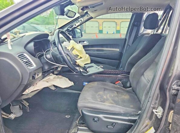 1C4SDJFT9LC346202 2020 DODGE DURANGO Gray Vista interior delantera