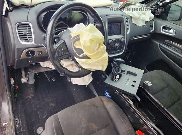 1C4SDJFT9LC346202 2020 DODGE DURANGO Gray Vista del salpicadero