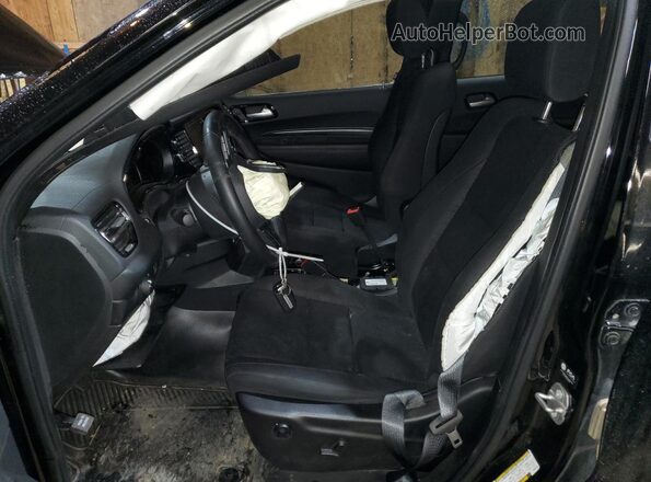 1C4SDJFT9PC558796 2023 DODGE DURANGO Black Սալոնի դիմացի տեսք