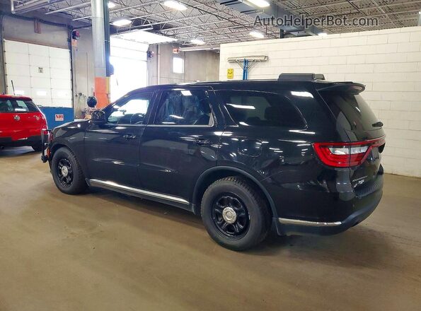 1C4SDJFTXMC683785 2021 DODGE DURANGO Black Trasero izquierdo