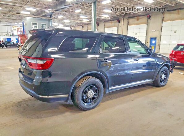 1C4SDJFTXMC683785 2021 DODGE DURANGO Black Trasero derecho