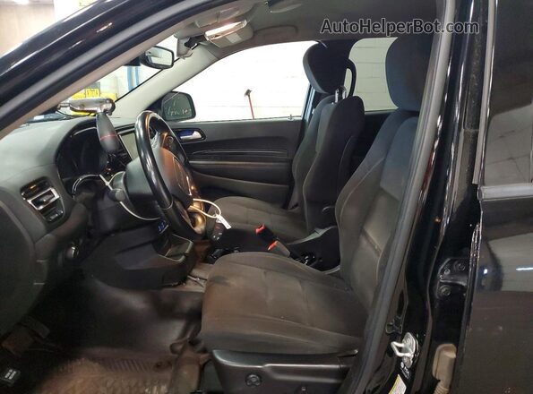 1C4SDJFTXMC683785 2021 DODGE DURANGO Black Vista interior delantera
