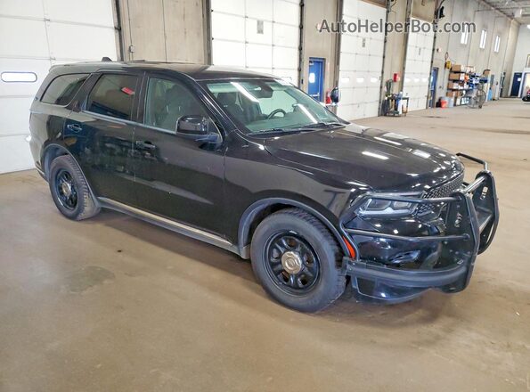 1C4SDJFTXMC683785 2021 DODGE DURANGO Black Delantero derecho
