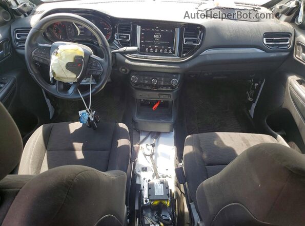 1C4SDJFTXPC558807 2023 DODGE DURANGO Белый Вид панели приборов