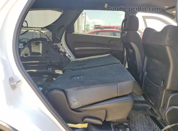 1C4SDJFTXPC558807 2023 DODGE DURANGO Белый Вид задней части салона